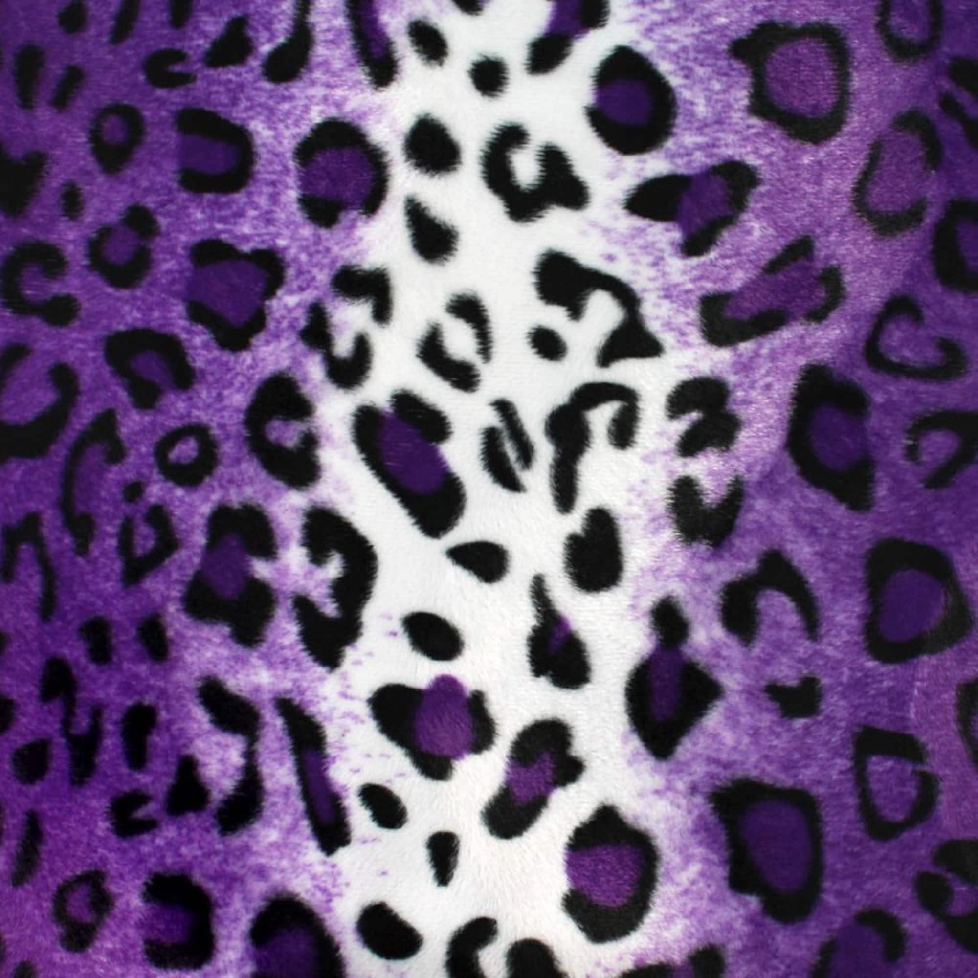 Leopard Velboa Faux Fur